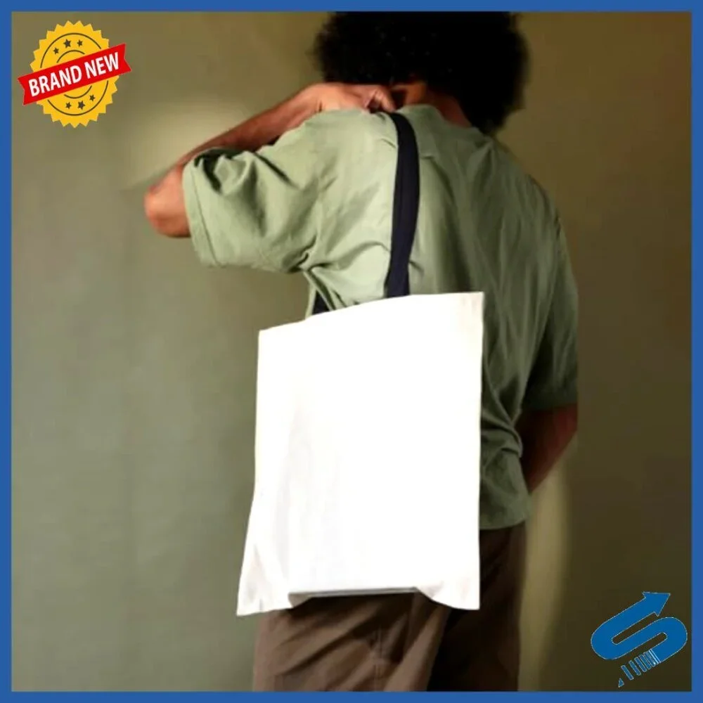 Reusable Cotton Tote Bags Bulk Pack Eco-Friendly Durable Grocery Shopping
